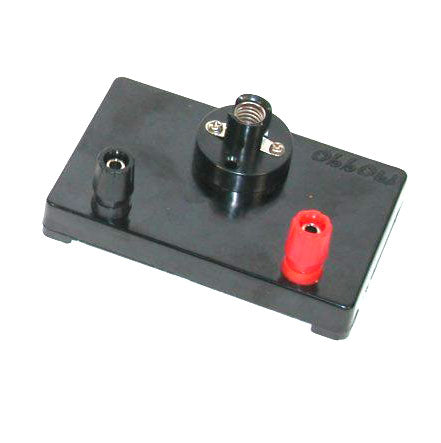 Lamp Station MES On Base with 4mm Sockets