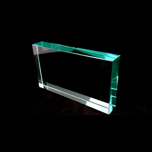 Prism Clear Glass Rect. Block 115x65x18mm