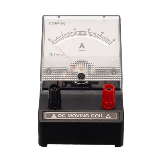 Moving Coil DC Ammeter – 0–5A Single Range
