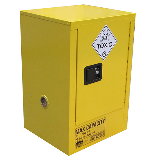 Toxic Storage Cabinet 30L, 1 shelf
