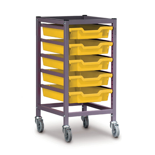 Gratnells Trolley 1-column 725mmH, Frame only