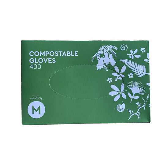 Compostable Gloves Medium Pack 400