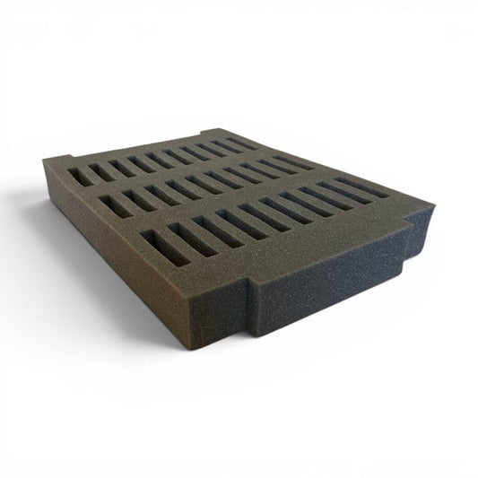 Gratnells Standard Deep Foam Insert – 50mm for 30 Calculators (70 x 12mm Slots)