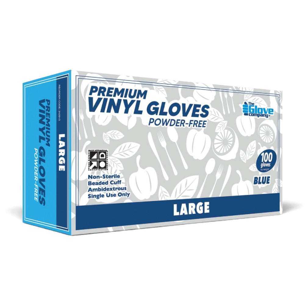 Powder-free vinyl gloves pack of 100