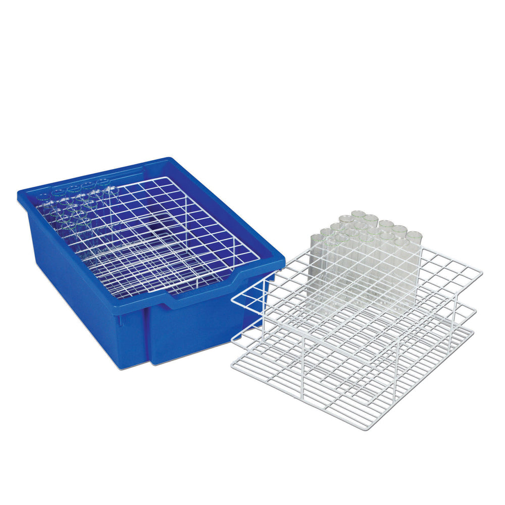 Gratnells Wire White Test Tube Insert – Holds 108 × 25 mm Tubes – Delta ...