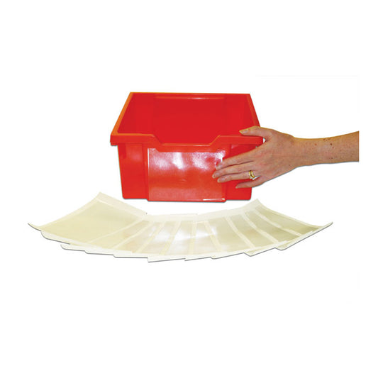 Gratnells Label Holder for F2,25,3 trays, pk/10