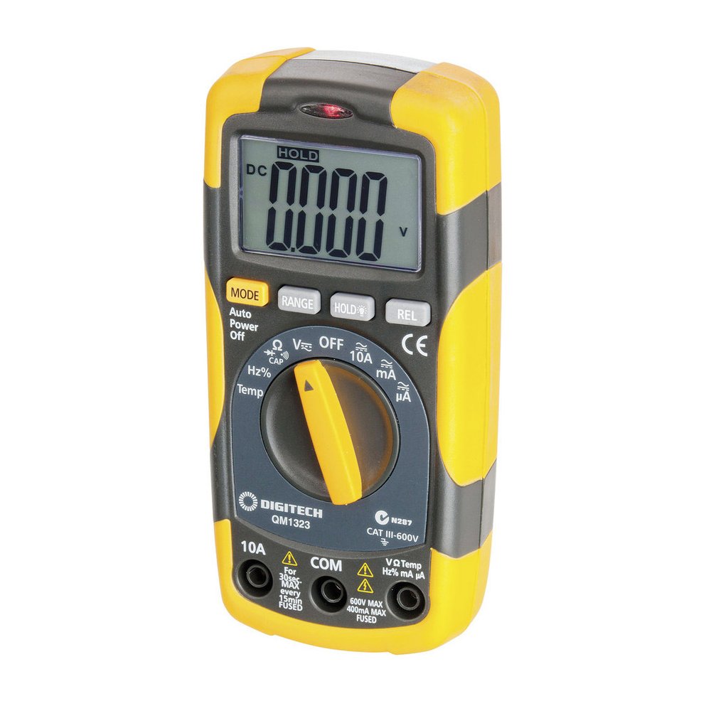 Cat III Multimeter with Temperature