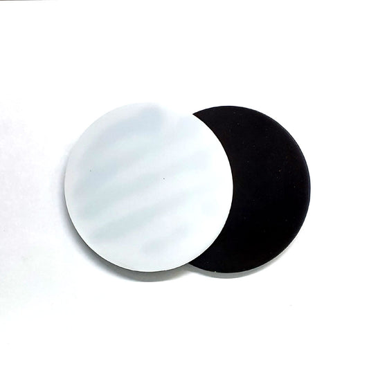 STAGE PLATE 94.5X 5MM BLACK/WHITE EITHER SIDE FOR STEREO MICROSCOPE 44MS2L