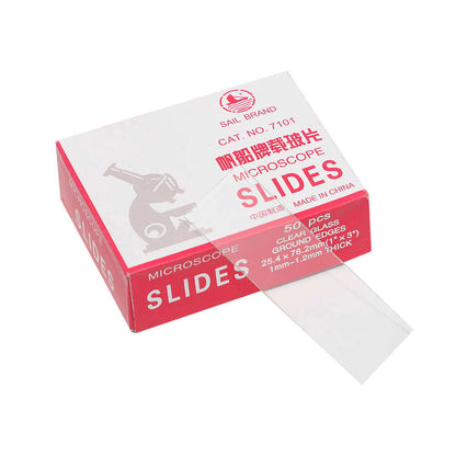 Microscope Slides - Plain - Pack 50