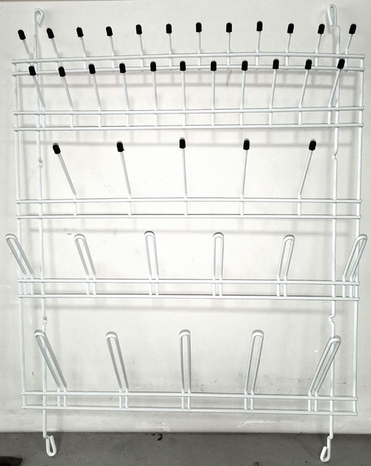 Glassware Draining Rack 39-Place (Wall Mount Type)