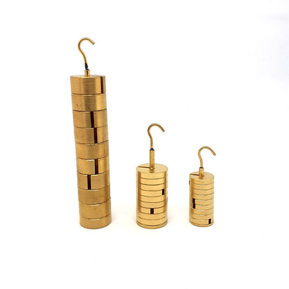 Slotted Mass Set 200g (9x20g) + 3mm Carrier