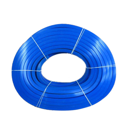 Silicon Square Tubing (Vacuum) 8mmID x20mmSq x 6mm Wall, per Metre