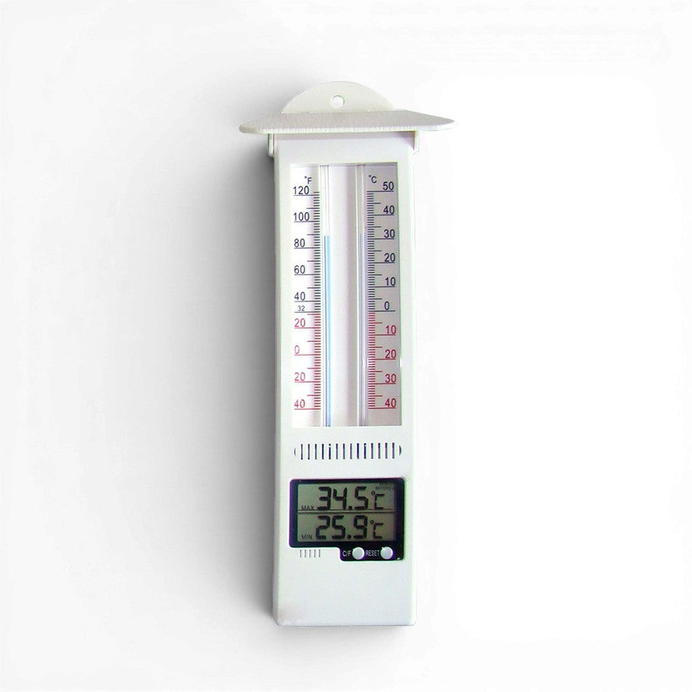 Analog and Digital Max-Min Thermometer – Indoor/Outdoor