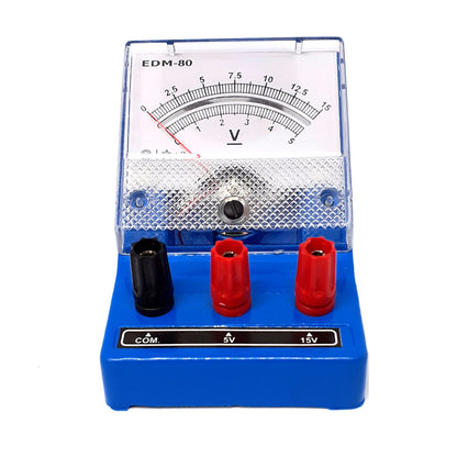 Voltmeter 0-5,0-15 Volts DC Dual Range