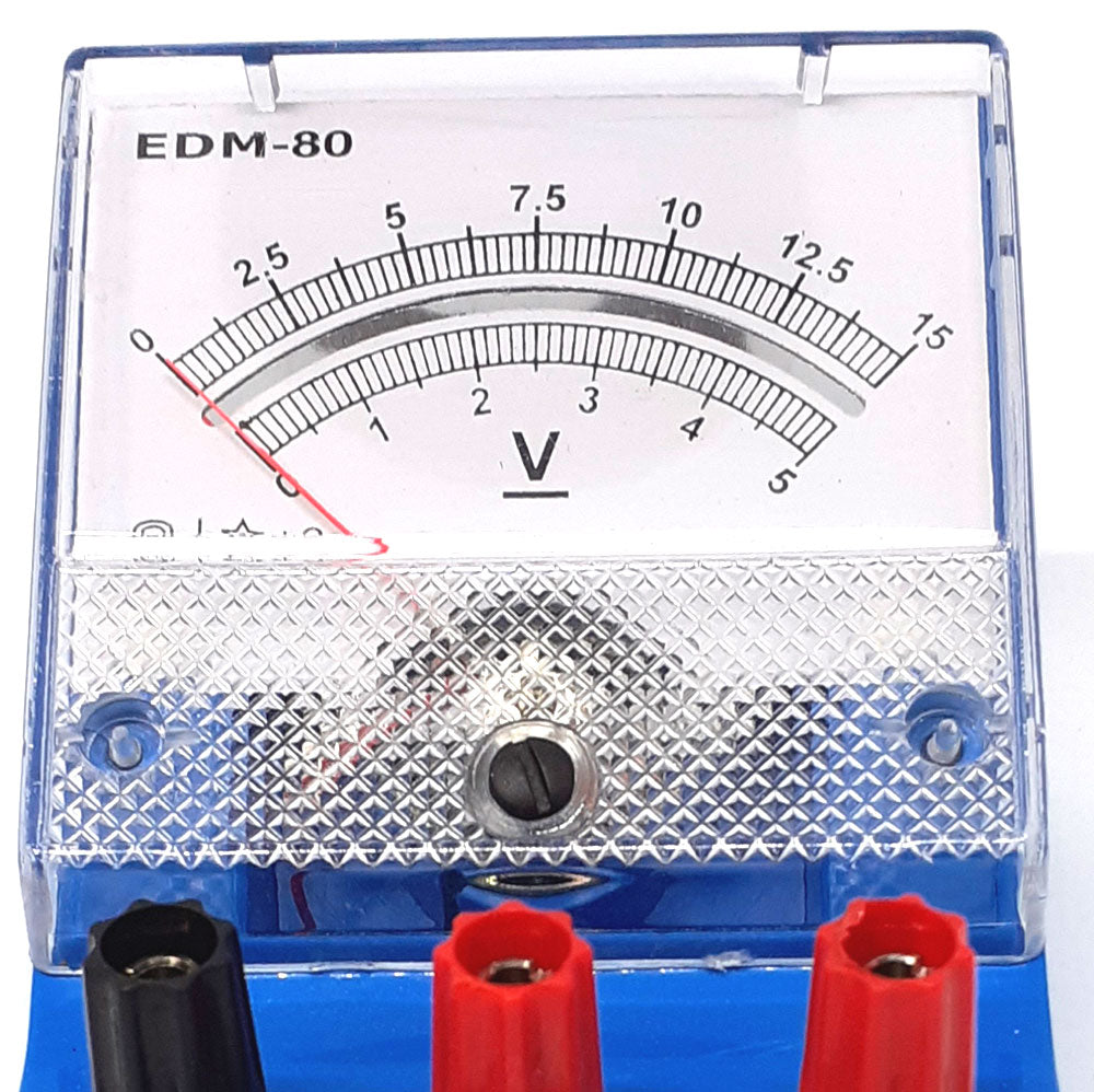 Voltmeter 0-5,0-15 Volts DC Dual Range