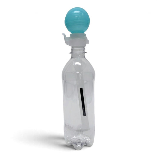 Narika Cloud Bottle 375mL PET cloud formation experiment kit with hand pump and liquid-crystal temperature strip