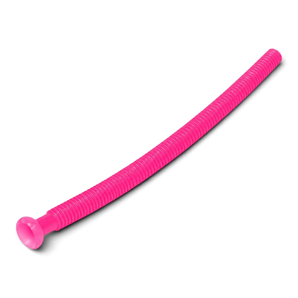 Whirling sound pipe with corrugated plastic tube and flared end, 73 cm – colour may vary