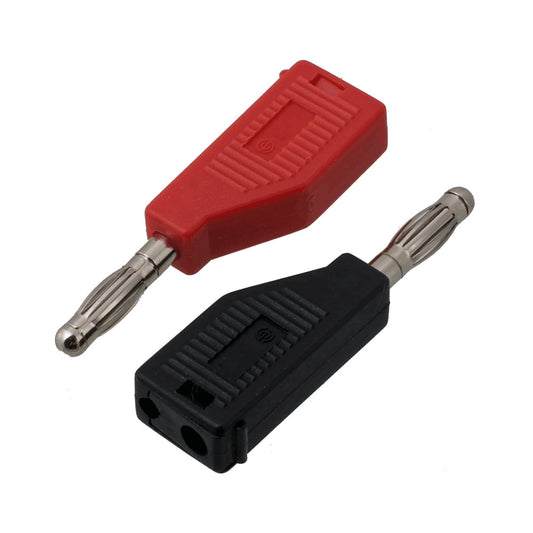 Banana Plug Piggy Back 4mm Non-Solder