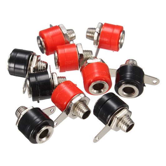 Banana Socket Red 4mm 125Vac 5A