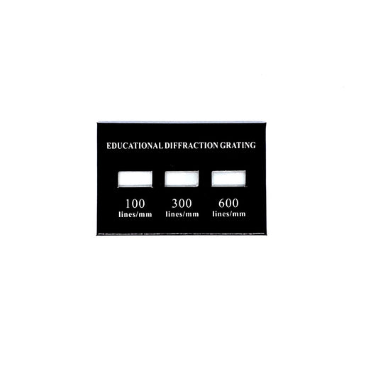 Diffraction Grating 100 300 600 Lines/Mm