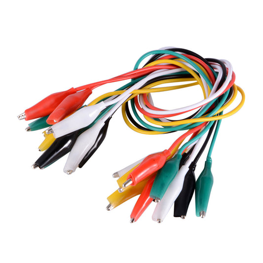 Alligator Clip Lead Set 10