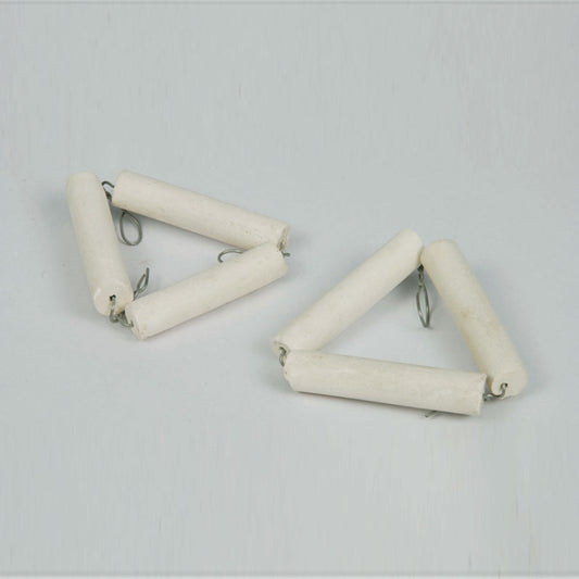 Triangle - Pipe Clay 50mm Pack/10