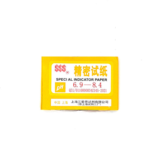 Indicator Paper Narrow Range pH 6.9-8.4 SSS Brand