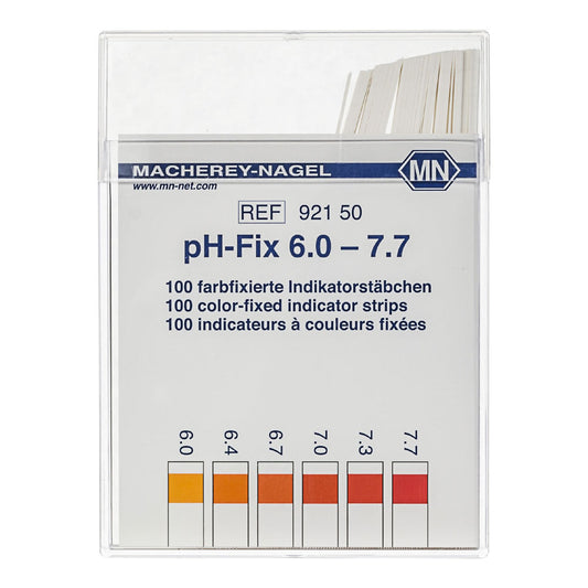 pH Indicator Strips Narrow Range 6.0-7.7 Macherey-Nagel - Pack 100