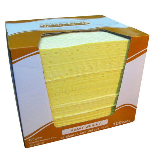 Spill Response Chemical Pads, Pk/100