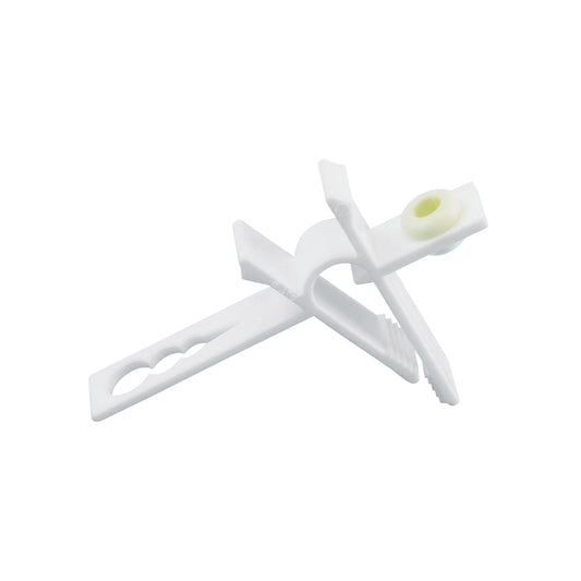 Thermometer & Tubing Holder Plastic
