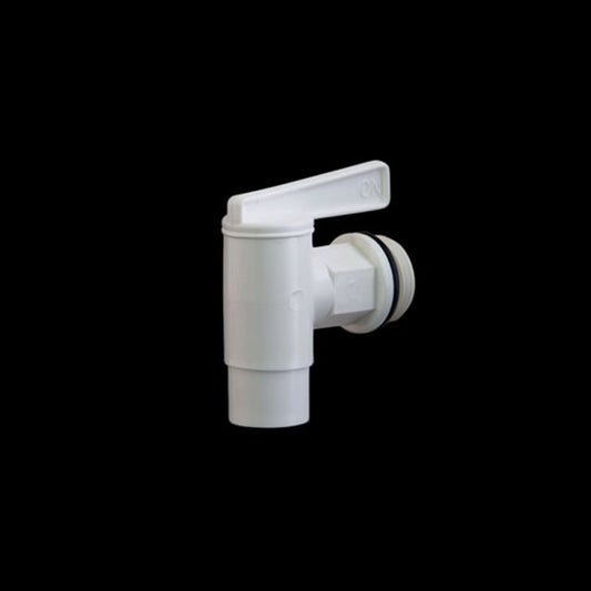 Tap For Bulk Storage Containers - White Wide Mouth