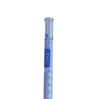Glass Burette 50ml × 0.05ml – Class A, Detachable PTFE Stopcock & Jet (49BURAG50)