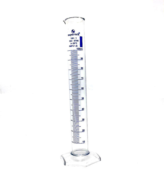 Measuring Cylinder TPX Clear 100ml +/-1ml