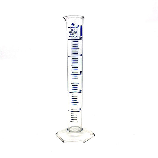 Measuring Cylinder TPX Clear 50ml +/-1ml