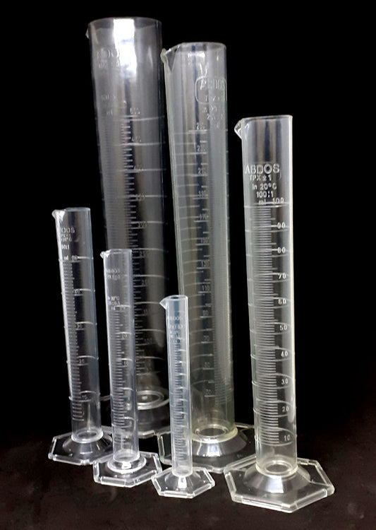 Measuring Cylinder TPX Clear 1000ml +/-10ml