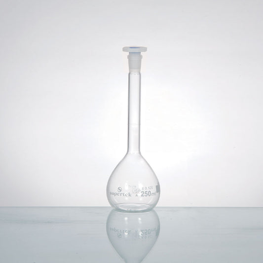 Volumetric Flask 2000ml with Polystopper A-Grade