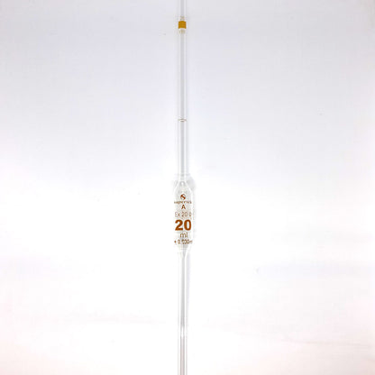 Volumetric Pipette A-Grade  20ml, Supertek