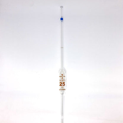 Volumetric Pipette A-Grade  25ml, Supertek