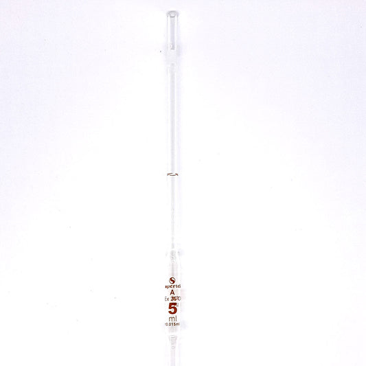Volumetric Pipette A-Grade  5ml, Supertek