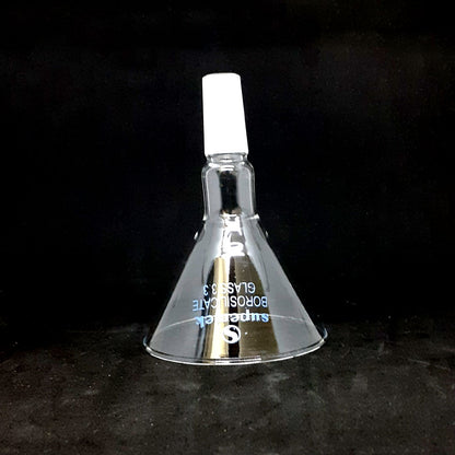 Powder Funnel Glass 80mm 19/32 fitting