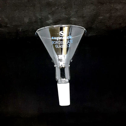 Powder Funnel Glass 80mm 19/32 fitting