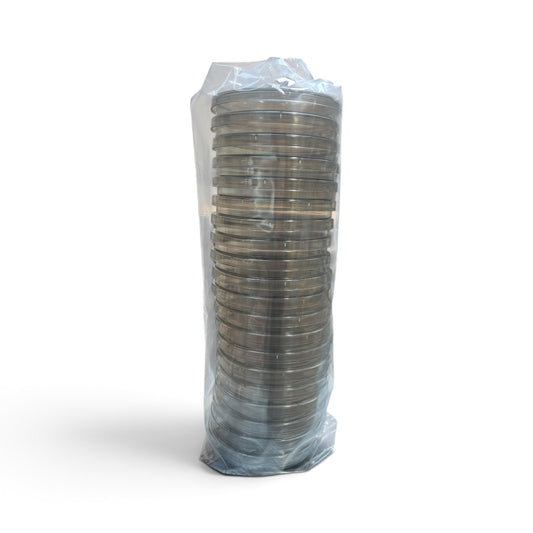 Plastic Petri Dishes 90mm Black Tinted Sterile  – Carton of 600