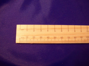 Wooden Metre Ruler  - Standard