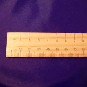 Wooden Metre Ruler  - Standard
