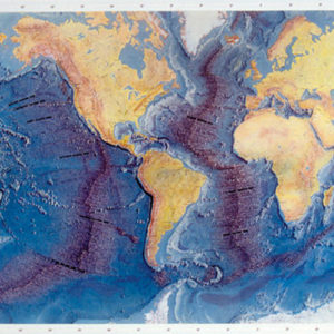 Ocean Floor Relief Map w/Activity Guide