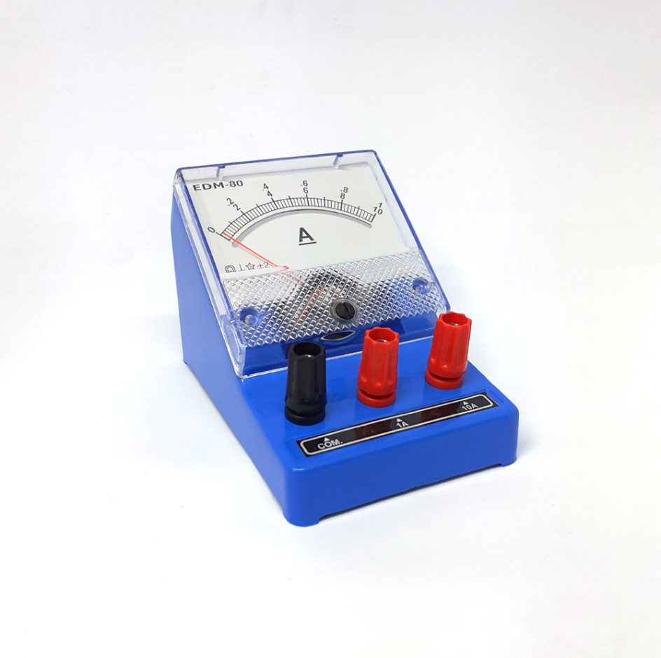 Ammeter Dual Range 0-1/10A DC Analogue | Delta Educational