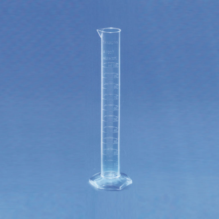 Measuring Cylinder TPX Clear 100ml +/-1ml | Delta Educational